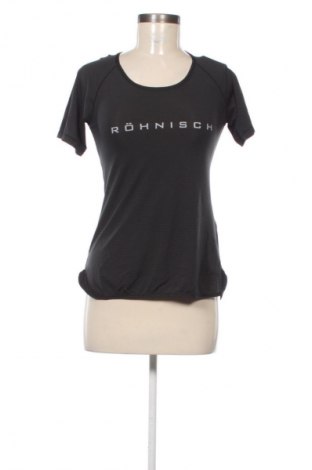 Γυναικείο t-shirt Rohnisch, Μέγεθος XS, Χρώμα Μαύρο, Τιμή 11,99 €