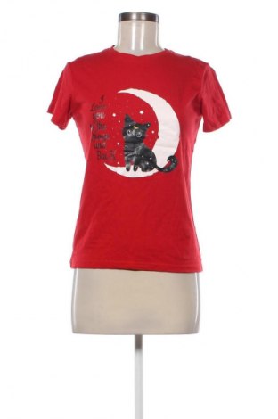 Tricou de femei SHEIN, Mărime S, Culoare Roșu, Preț 52,99 Lei, #135594976
