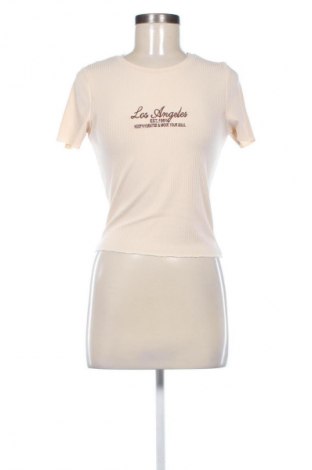 Damski T-shirt SHEIN, Rozmiar M, Kolor Beżowy, Cena 88,40 zł