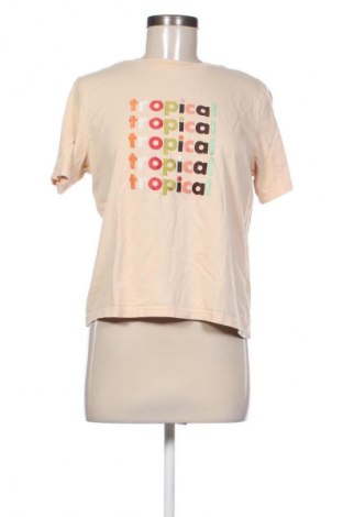 Damski T-shirt Scotch & Soda, Rozmiar S, Kolor Beżowy, Cena 91,99 zł