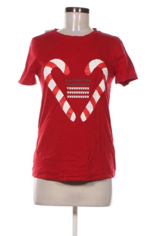 Dámské tričko Tezenis, Velikost S, Barva Červená, Cena  179,00 Kč