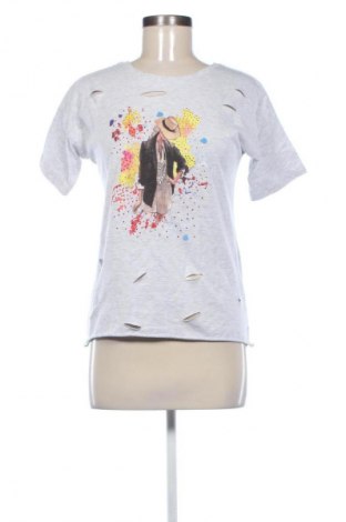 Γυναικείο t-shirt Unbranded, Μέγεθος S, Χρώμα Γκρί, Τιμή 8,99 €