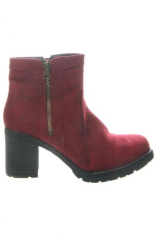 Damen Stiefeletten ANNIE P., Größe 40, Farbe Rot, Preis 11,99 €