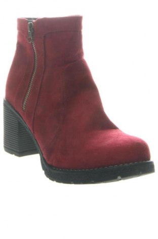 Damen Stiefeletten ANNIE P., Größe 40, Farbe Rot, Preis 11,99 €