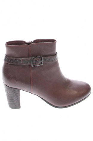 Damskie botki Clarks, Rozmiar 39, Kolor Czerwony, Cena 488,99 zł