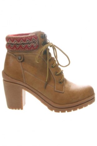 Damskie botki Claudia Ghizzani, Rozmiar 40, Kolor Brązowy, Cena 116,99 zł