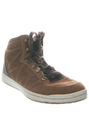 Damskie botki Criss Cross, Rozmiar 39, Kolor Brązowy, Cena 278,64 zł