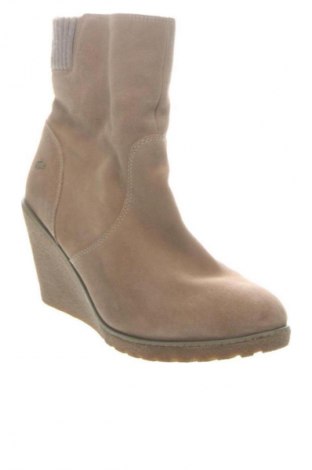 Damskie botki Lacoste, Rozmiar 39, Kolor Beżowy, Cena 767,66 zł