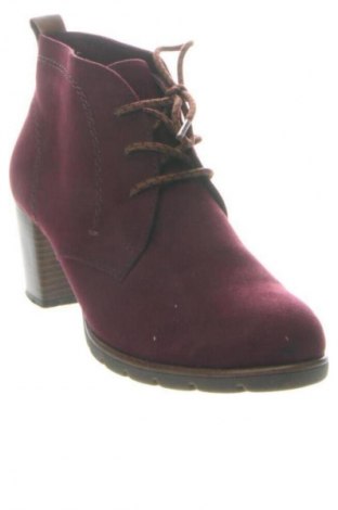 Γυναικεία μποτάκια Marco Tozzi, Μέγεθος 37, Χρώμα Κόκκινο, Τιμή 64,99 €