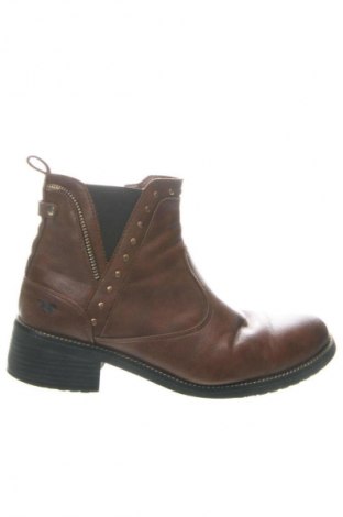 Γυναικεία μποτάκια Mustang, Μέγεθος 39, Χρώμα Καφέ, Τιμή 58,00 €