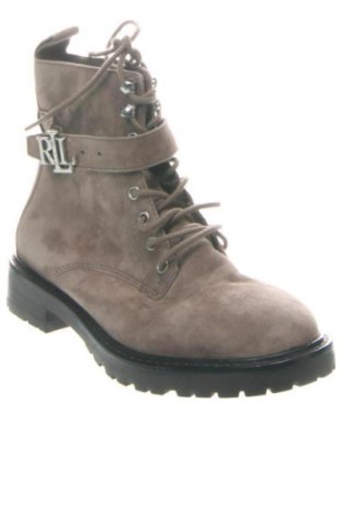 Damskie botki Ralph Lauren, Rozmiar 38, Kolor Beżowy, Cena 868,99 zł