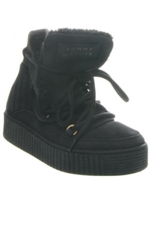 Botine de damă Tommy Hilfiger, Mărime 38, Culoare Negru, Preț 463,99 Lei