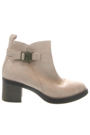 Damskie botki Unbranded, Rozmiar 38, Kolor ecru, Cena 171,47 zł