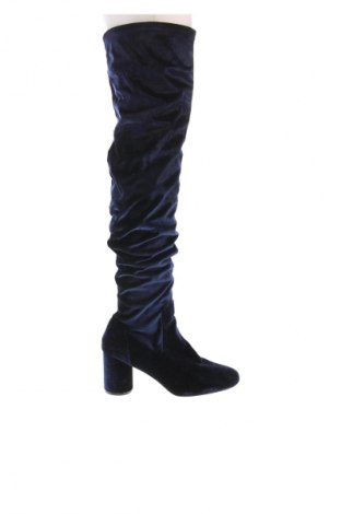 Γυναικείες μπότες Stradivarius, Μέγεθος 41, Χρώμα Μπλέ, Τιμή 39,00 €