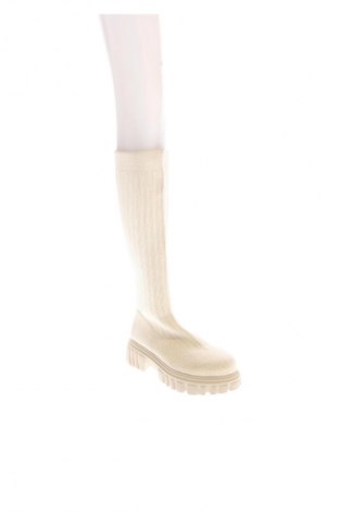 Γυναικείες μπότες Unbranded, Μέγεθος 38, Χρώμα  Μπέζ, Τιμή 38,86 €