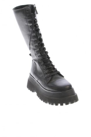 Γυναικείες μπότες Zara, Μέγεθος 35, Χρώμα Μαύρο, Τιμή 58,00 €