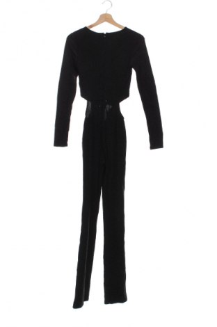 Damski długi kombinezon Ann Christine, Rozmiar XS, Kolor Czarny, Cena 55,99 zł