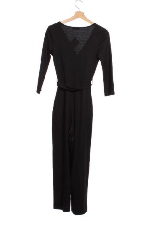 Дамски дълъг гащеризон Bershka, Размер XS, Цвят Черен, Цена 7,66 €