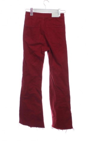 Dámské džíny  Bershka, Velikost S, Barva Červená, Cena  359,00 Kč