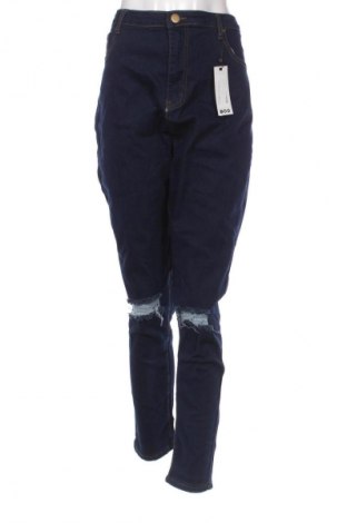 Damskie jeansy Boohoo, Rozmiar XXL, Kolor Niebieski, Cena 128,60 zł