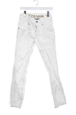 Damskie jeansy CoolCat, Rozmiar S, Kolor Biały, Cena 8,99 zł