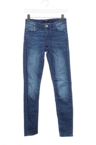 Damskie jeansy H&M, Rozmiar XS, Kolor Niebieski, Cena 63,99 zł