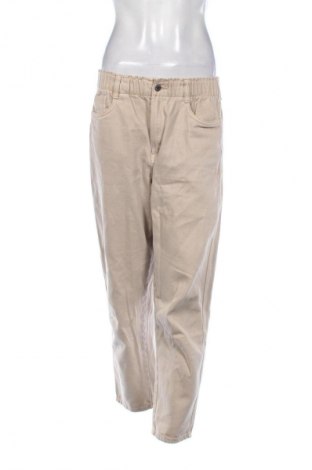 Blugi de femei H&M, Mărime L, Culoare Bej, Preț 91,99 Lei