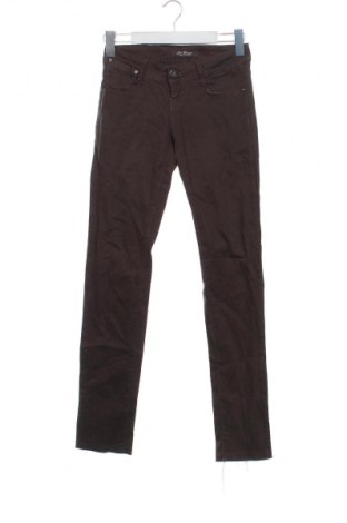 Damskie jeansy LD Style, Rozmiar XS, Kolor Brązowy, Cena 9,99 zł