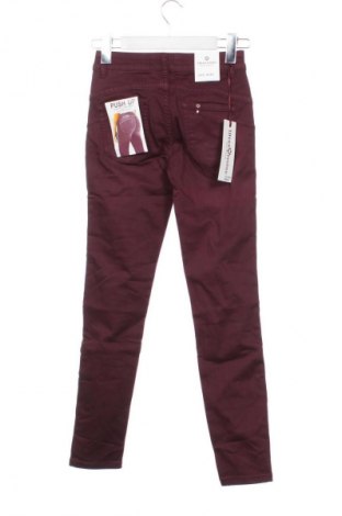 Damskie jeansy Miss Bonbon, Rozmiar XS, Kolor Czerwony, Cena 74,99 zł