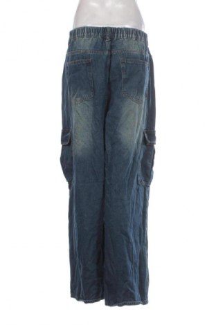 Damskie jeansy SHEIN, Rozmiar XXL, Kolor Niebieski, Cena 52,99 zł
