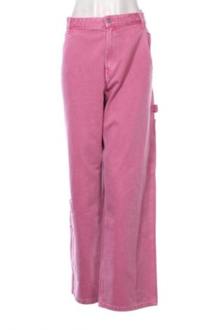Blugi de femei Sinsay, Mărime XXL, Culoare Roz, Preț 63,99 Lei, #135599574