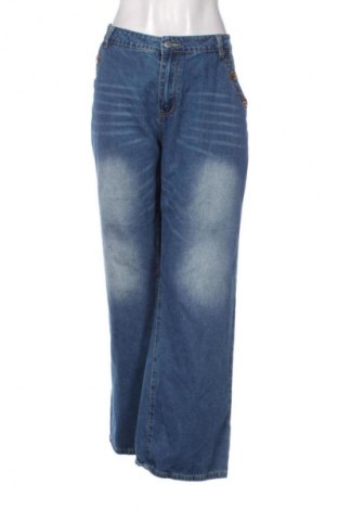 Damskie jeansy Unbranded, Rozmiar XL, Kolor Niebieski, Cena 72,99 zł