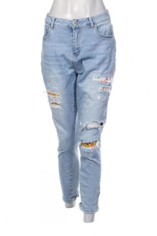 Damskie jeansy Unbranded, Rozmiar L, Kolor Kolorowy, Cena 80,99 zł