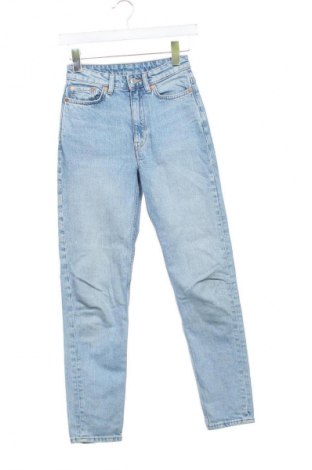 Γυναικείο Τζίν Weekday, Μέγεθος XXS, Χρώμα Μπλέ, Τιμή 21,00 €