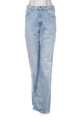 Blugi de femei Zara, Mărime S, Culoare Albastru, Preț 85,99 Lei