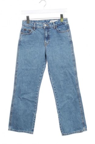 Damskie jeansy Zara, Rozmiar XS, Kolor Niebieski, Cena 60,99 zł