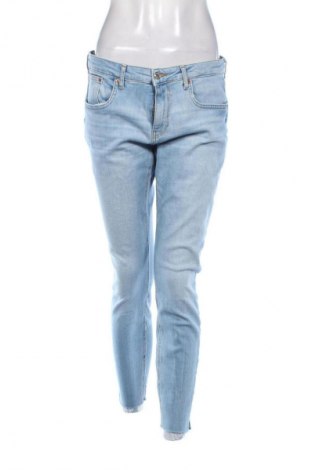 Дамски дънки Zara, Размер XL, Цвят Син, Цена 14,31 €