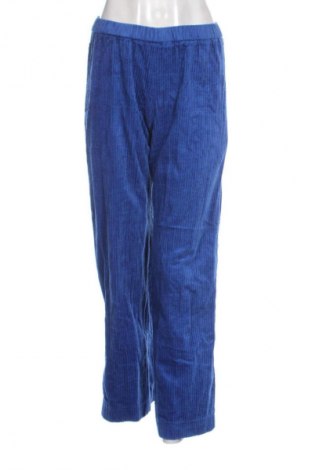 Γυναικείο κοτλέ παντελόνι Unbranded, Μέγεθος S, Χρώμα Μπλέ, Τιμή 13,99 €