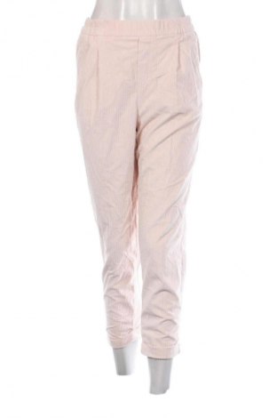 Pantaloni de velvet de femei United Colors Of Benetton, Mărime M, Culoare Roz, Preț 44,99 Lei