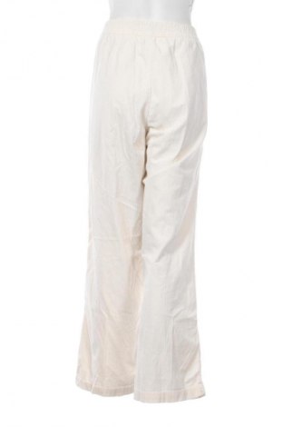 Pantaloni de velvet de femei United Colors Of Benetton, Mărime L, Culoare Ecru, Preț 117,99 Lei