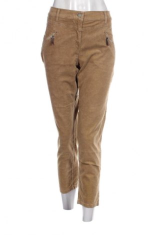 Γυναικείο κοτλέ παντελόνι Zerres, Μέγεθος XL, Χρώμα Καφέ, Τιμή 25,99 €