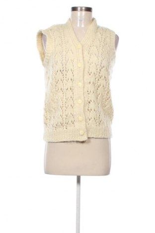 Γυναικείο γιλέκο Unbranded, Μέγεθος M, Χρώμα Εκρού, Τιμή 17,99 €