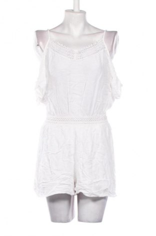Dámská krátka kombinéza  Amisu, Veľkosť M, Farba Biela, Cena  6,95 €