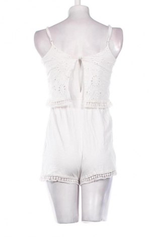 Women's short jumpsuit Bershka, Μέγεθος S, Χρώμα Λευκό, Τιμή 20,99 €