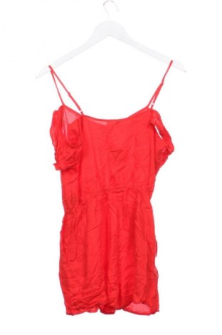 Дамски къс гащеризон H&M Divided, Размер S, Цвят Червен, Цена 4,60 €