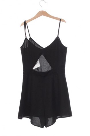 Дамски къс гащеризон H&M Divided, Размер XS, Цвят Черен, Цена 4,60 €