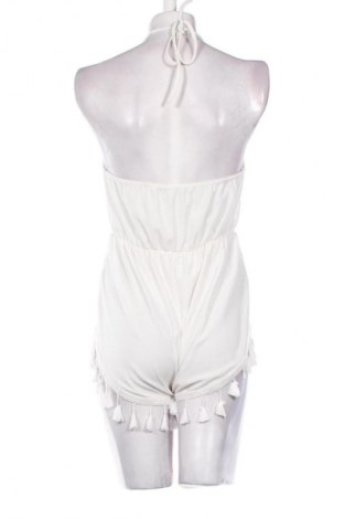 Women's short jumpsuit Pretty Little Thing, Μέγεθος M, Χρώμα Λευκό, Τιμή 14,99 €
