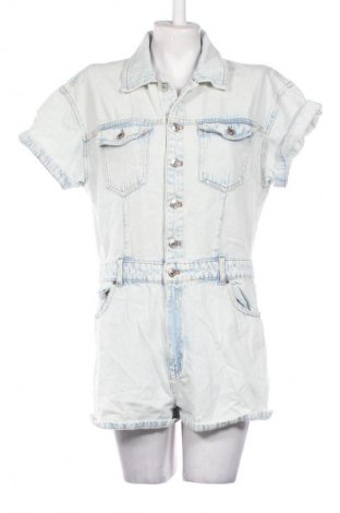 Salopetă scurtă de damă Stradivarius, Mărime XL, Culoare Albastru, Preț 23,99 Lei