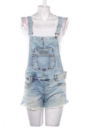Salopetă scurtă de damă Zara, Mărime L, Culoare Albastru, Preț 107,99 Lei