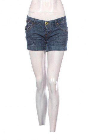 Дамски къс панталон Stradivarius, Размер L, Цвят Син, Цена 6,64 €
